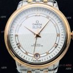 (VS Factory) Omega De Ville Prestige 2-Tone Rose Gold Watch with 2892 Movement